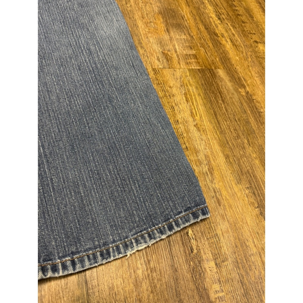 IZOD Mens Straight Leg Jeans 44x30 Blue Medium Wash 100% Cotton Denim 5-Pocket - Picture 10 of 15